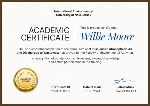 Elementary and professional academic certificate template landscape Elementary and professional academic certificate template landscape