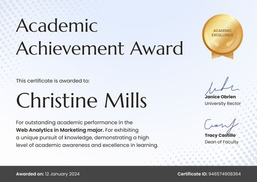 Modern and professional academic certificate template landscape Modern and professional academic certificate template landscape