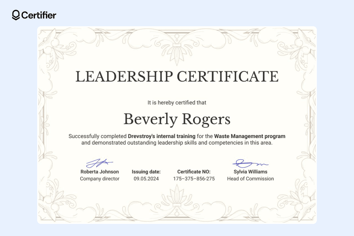 15 Leadership Certificates Templates 15-leadership-certificates-templates