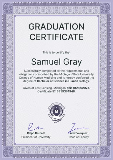 Certificate thumbnail Certificate thumbnail