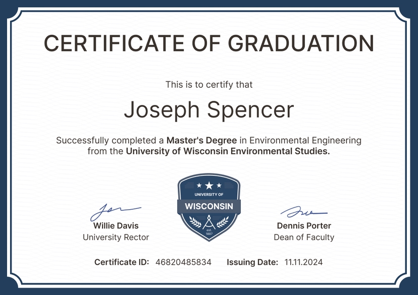 Graduation Certificate Templates - Free to Download - Certifier