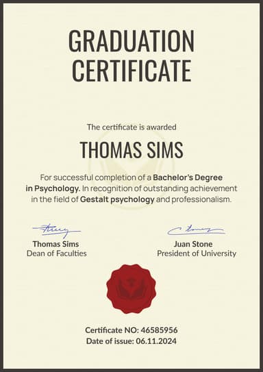 Certificate thumbnail Certificate thumbnail