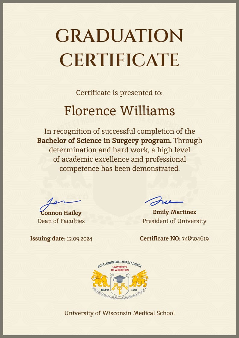 Distinctive professional graduation certificate template Distinctive professional graduation certificate template