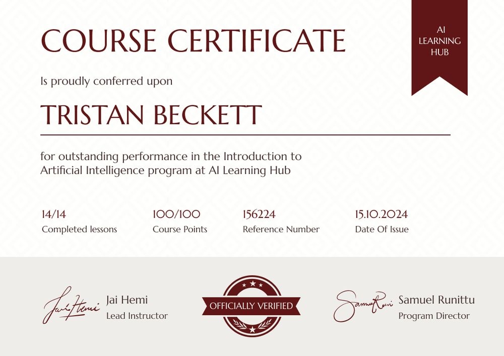 Neat and professional course certificate template landscape Neat and professional course certificate template landscape