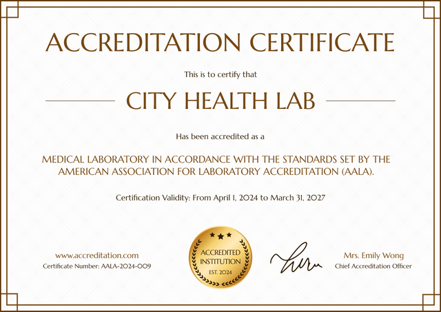Free and Professional Accreditation Certificate Templates to Edit ...