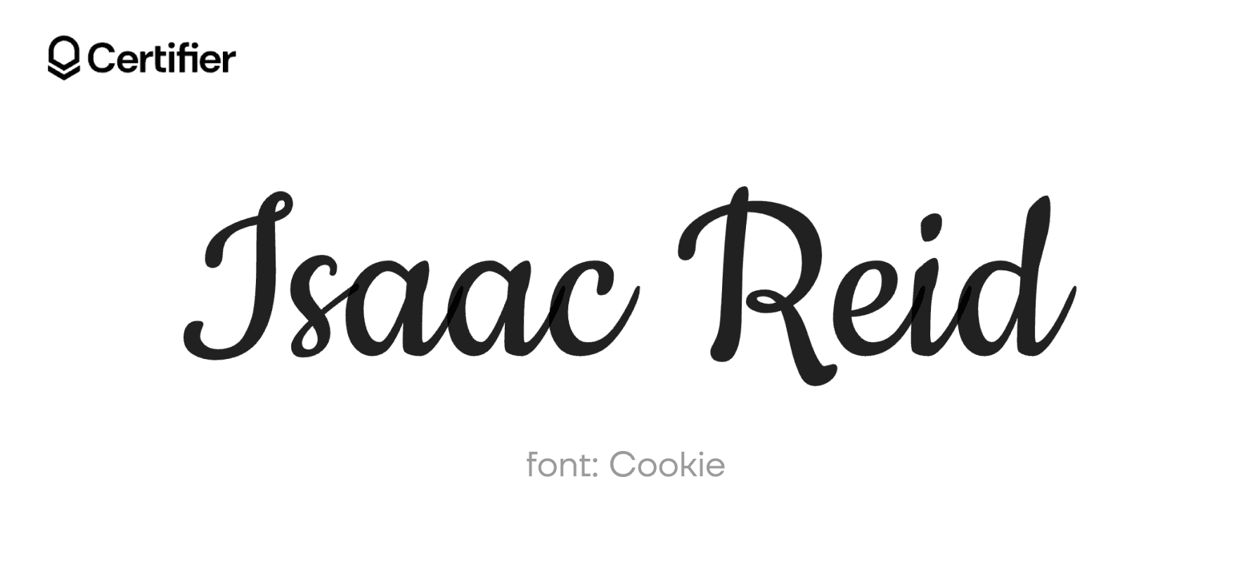 Text displayed in Cookie, one of the signature fonts on Google Docs. Text displayed in Cookie, one of the signature fonts on Google Docs.