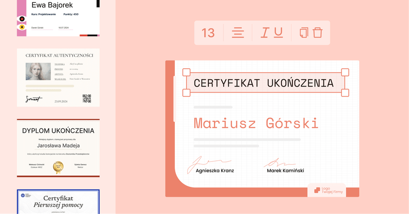 Najlepsze gotowe certyfikaty do wydruku: Darmowe szablony cover image Najlepsze gotowe certyfikaty do wydruku: Darmowe szablony cover image