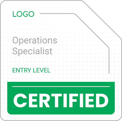 Simple And Plain Green Recognition Badge Template simple-and-plain-green-recognition-badge-template