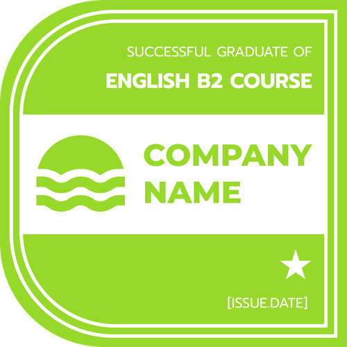 Download Free Simple & Unified Course Completion Badge Template Download Free Simple & Unified Course Completion Badge Template