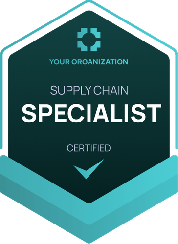 Download Free Modern & Vibrant Completion Badge Template Download Free Modern & Vibrant Completion Badge Template