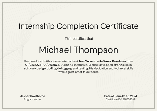 Download Free Minimalistic Internship Certificate Templates Today Landscape Download Free Minimalistic Internship Certificate Templates Today Landscape