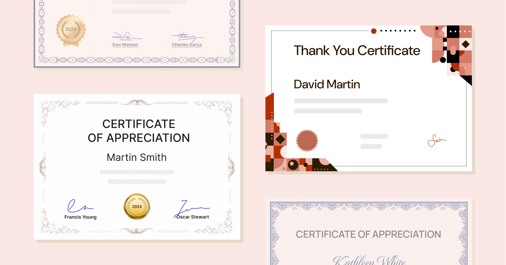 15 Thank You Certificate Templates to Customize cover image 15 Thank You Certificate Templates to Customize cover image