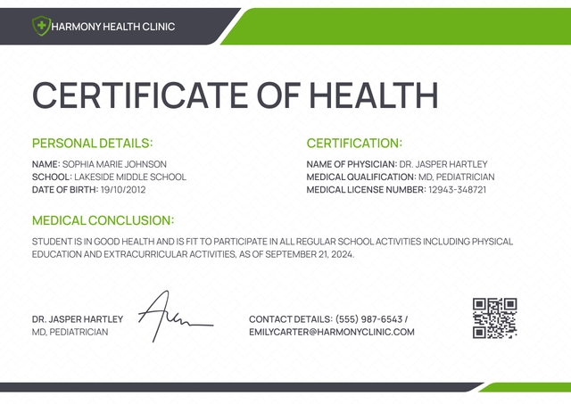 Simple Certificate Templates for Quick Recognition - Free Customization