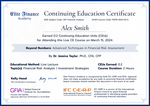 Free Professional CEU Certificate Template - Edit & Download Landscape Free Professional CEU Certificate Template - Edit & Download Landscape