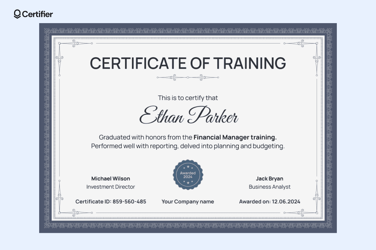25 Free Training Certificate Templates 25-free-training-certificate-templates
