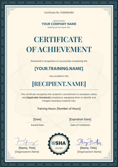 Certificate thumbnail Certificate thumbnail