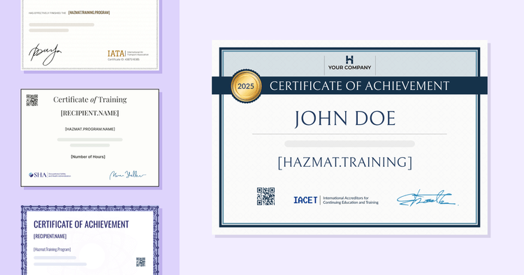 15 HAZMAT Training Certificate Templates to Edit or Download in 2026 cover image 15 HAZMAT Training Certificate Templates to Edit or Download in 2026 cover image