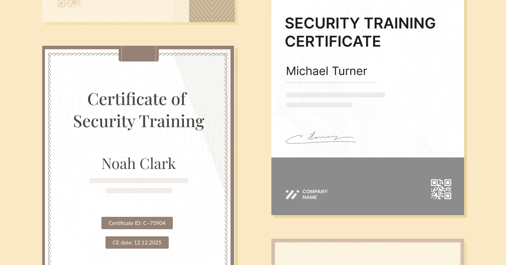 15 Free Security Training Certificate Templates cover image 15 Free Security Training Certificate Templates cover image
