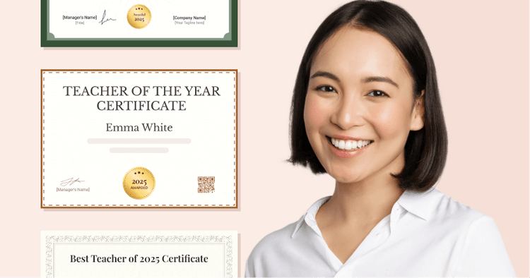 15 Best Teacher of The Year Certificate Templates: Free & Ready to Print cover image 15 Best Teacher of The Year Certificate Templates: Free & Ready to Print cover image