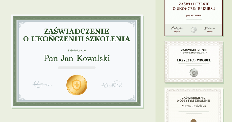 Zaświadczenie o szkoleniu wzór: Darmowe wzory do pobrania cover image Zaświadczenie o szkoleniu wzór: Darmowe wzory do pobrania cover image