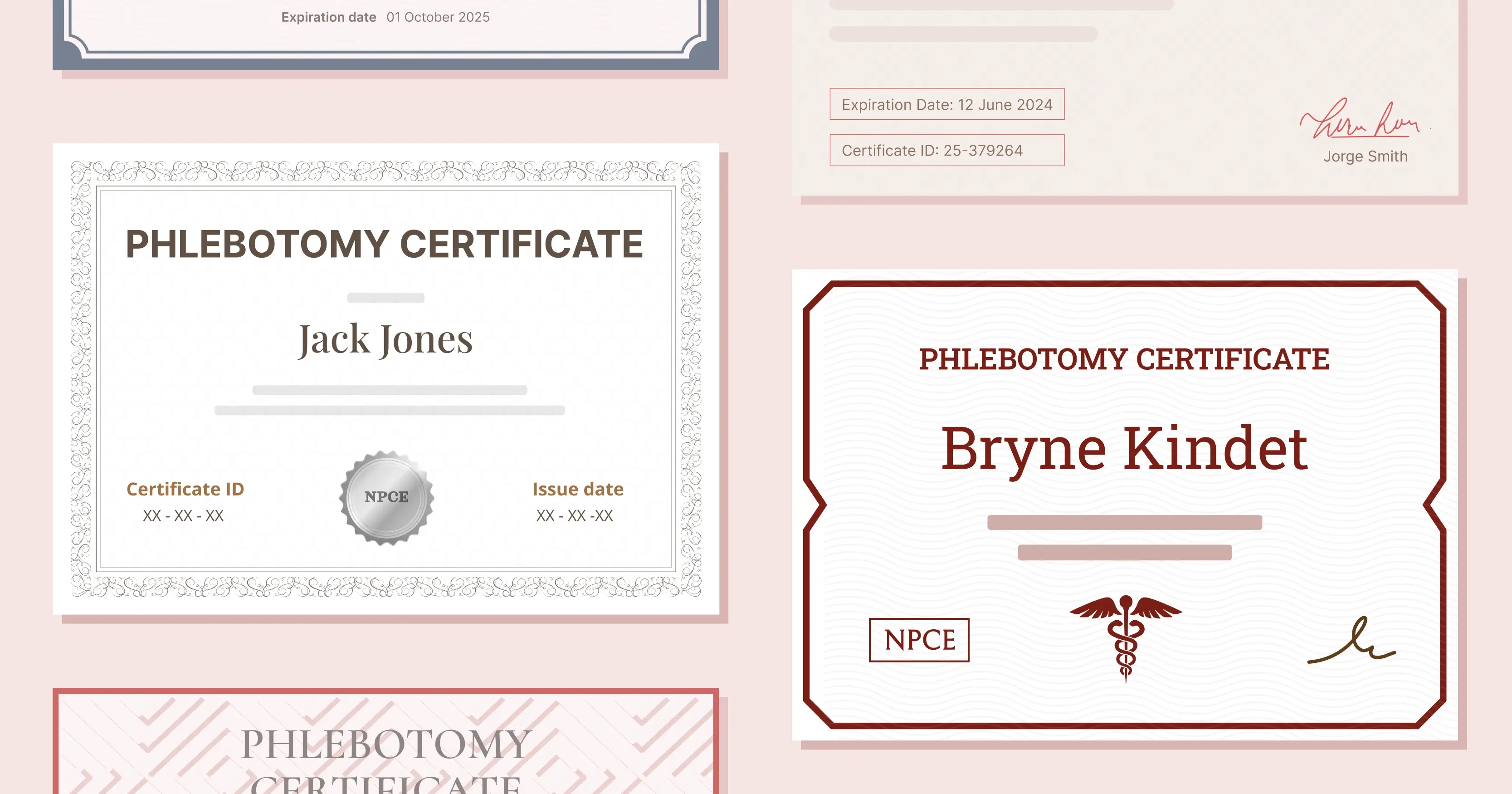 Phlebotomy Certificate Templates: Free and Customizable cover image Phlebotomy Certificate Templates: Free and Customizable cover image