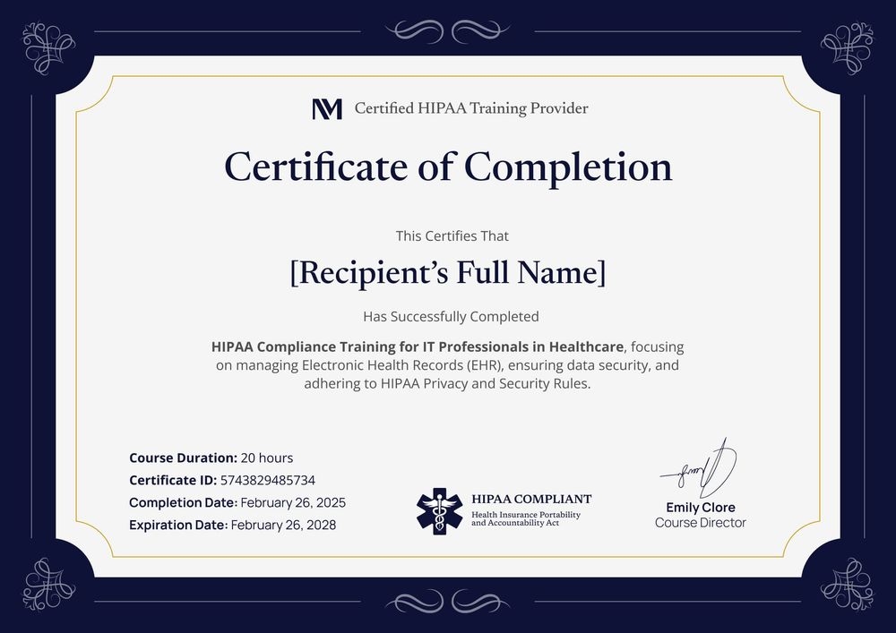 HIPAA Training Certificate Template for IT Professionals - Online Editing Landscape-min.jpg HIPAA Training Certificate Template for IT Professionals - Online Editing Landscape-min.jpg