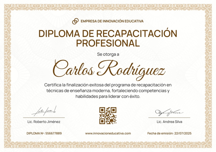 Plantilla diploma formal y radiante Plantilla diploma formal y radiante
