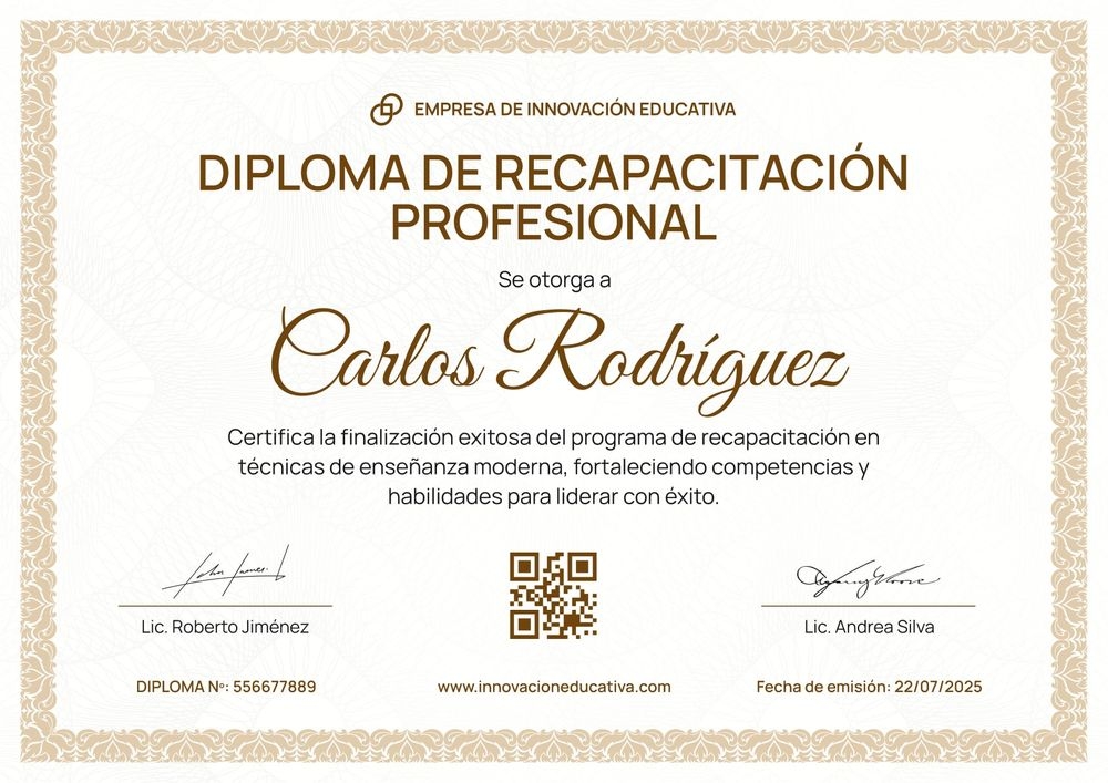 Plantilla diploma formal y radiante – Horizontal Plantilla diploma formal y radiante – Horizontal