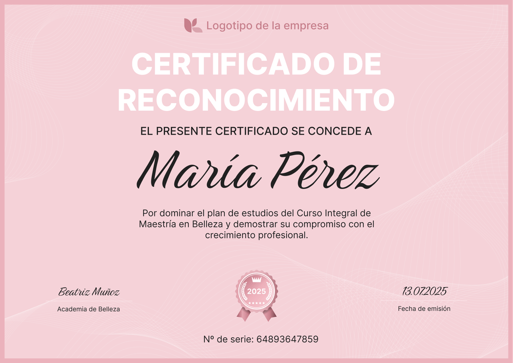 Plantilla de reconocimientos limpia y sencilla – Horizontal Plantilla de reconocimientos limpia y sencilla – Horizontal