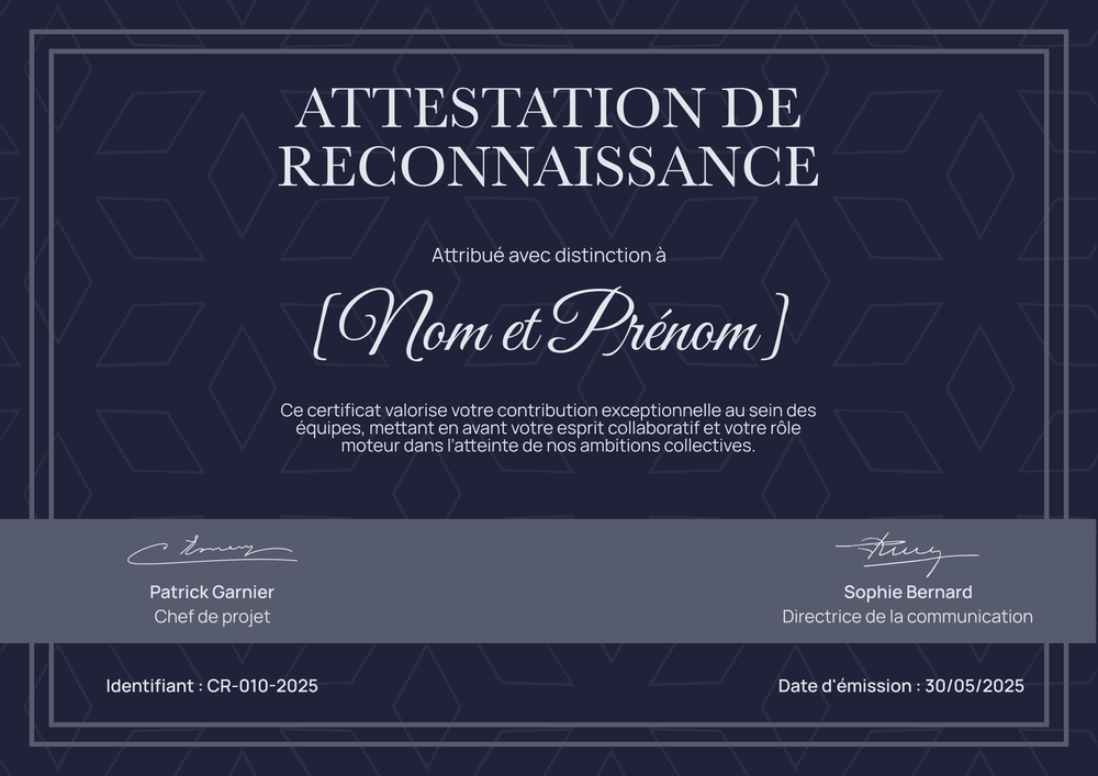 Certificat de reconnaissance professionnel et valorisant – Paysage Certificat de reconnaissance professionnel et valorisant – Paysage