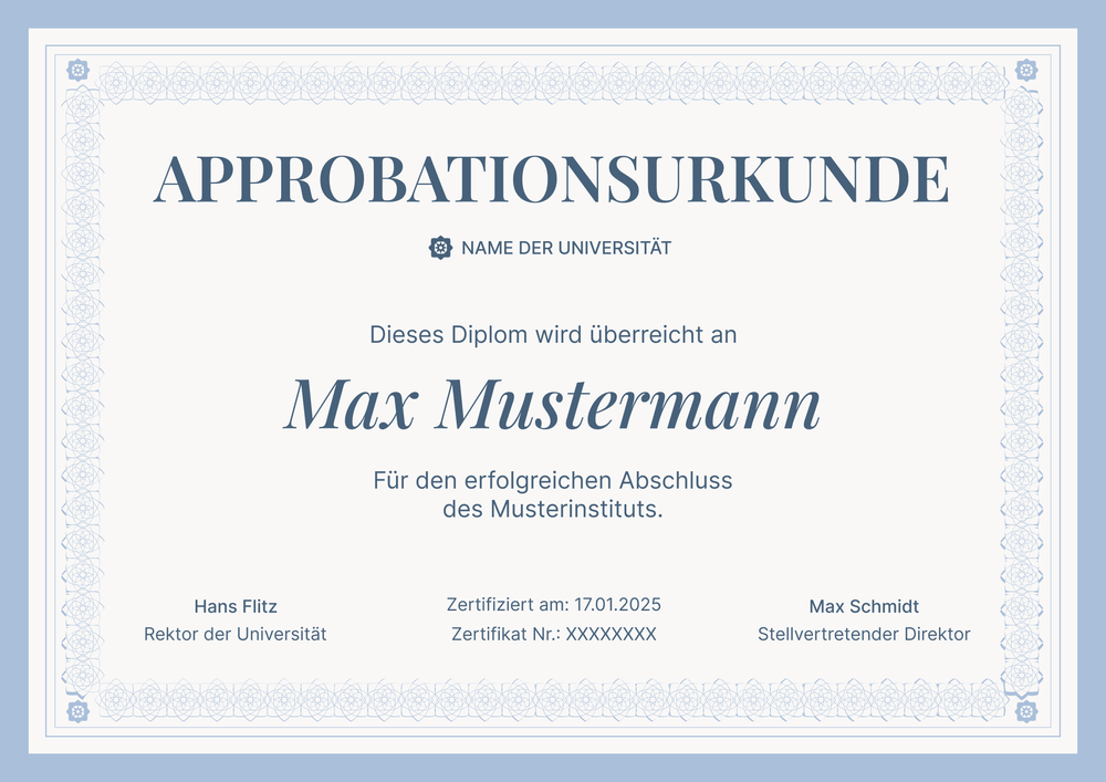 Traditionelle Diplom Vorlage – Querformat Traditionelle Diplom Vorlage – Querformat