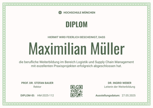Eingerahmte Diplom Vorlage – Querformat Eingerahmte Diplom Vorlage – Querformat