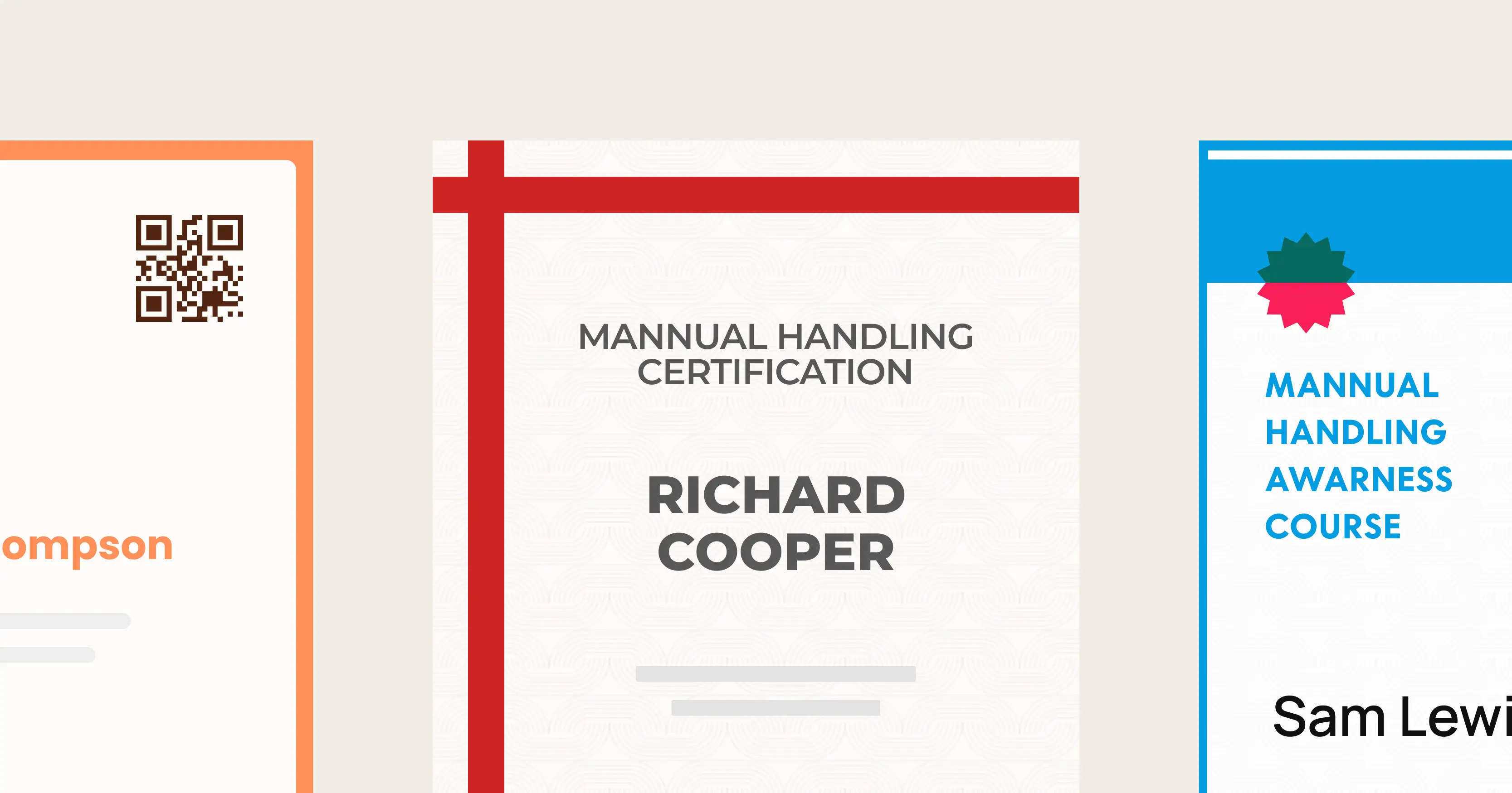 15 Editable Manual Handling Certificate Templates cover image 15 Editable Manual Handling Certificate Templates cover image