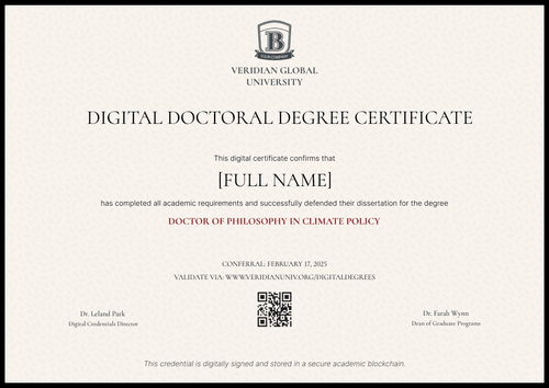 Timeless PhD Certificate Template – Landscape Timeless PhD Certificate Template – Landscape
