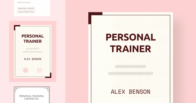 15 Personal Trainer Certificate Templates cover image 15 Personal Trainer Certificate Templates cover image