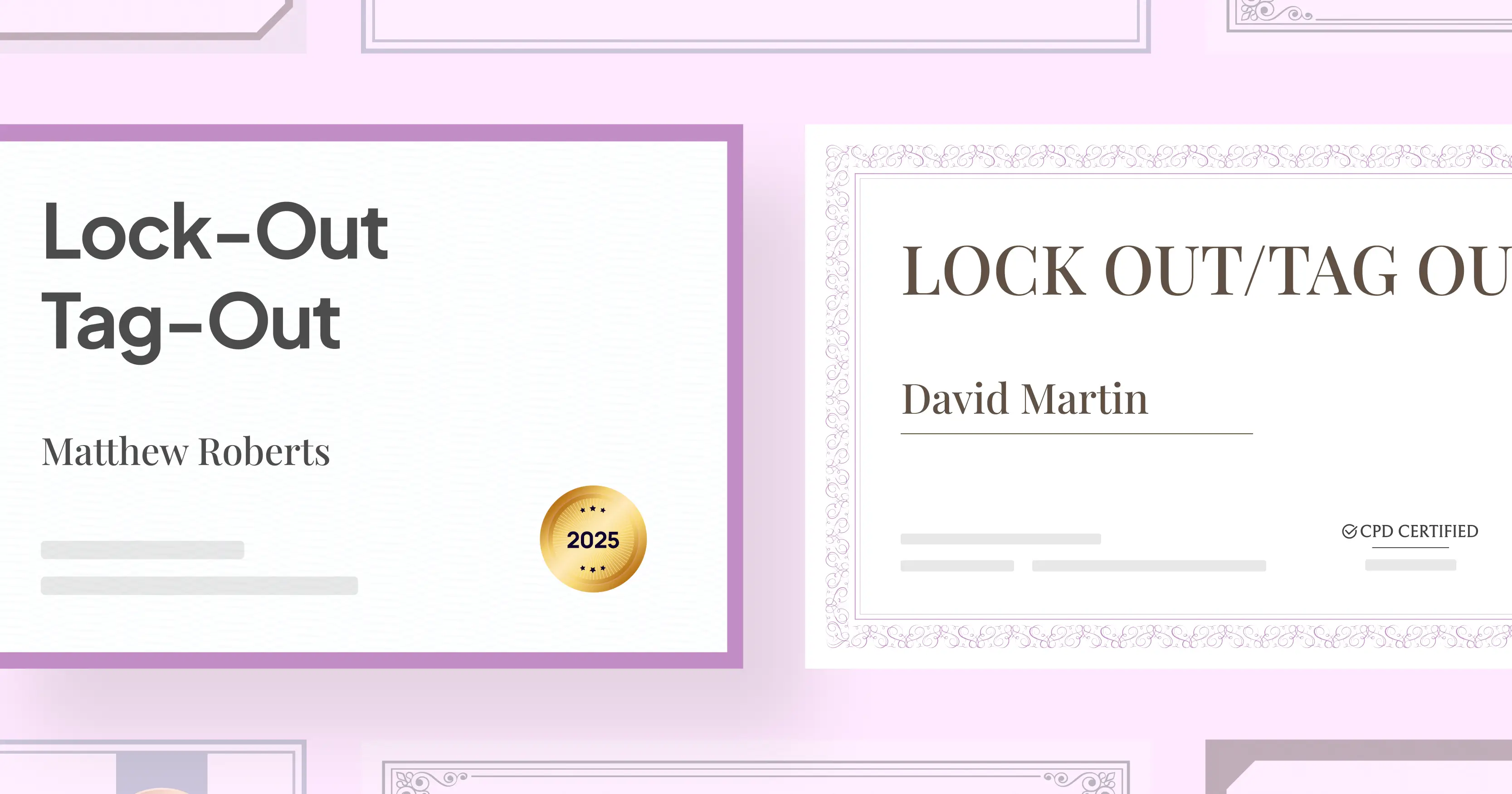 15 LOTO Training Certificate Templates cover image 15 LOTO Training Certificate Templates cover image