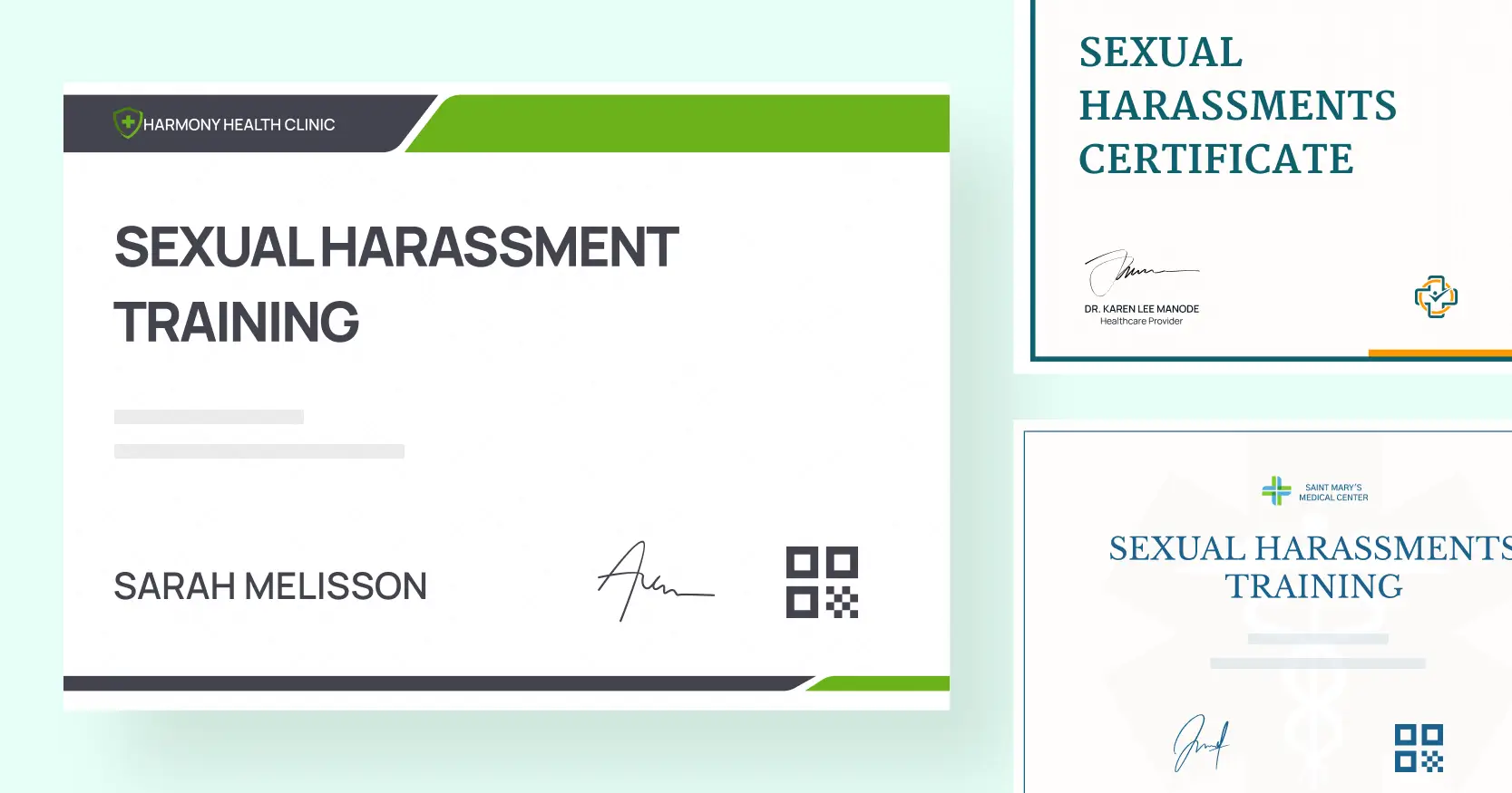 15 Sexual Harassment Training Certificate Templates cover image 15 Sexual Harassment Training Certificate Templates cover image