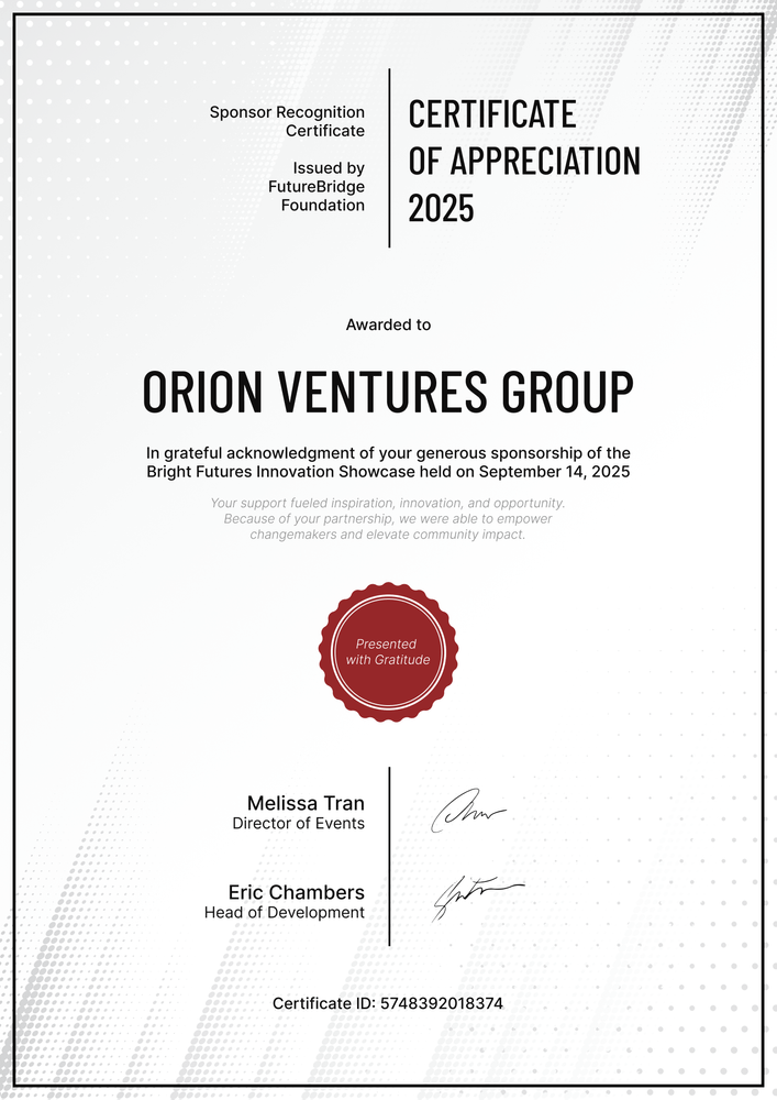 Free Calm Sponsor Certificate Template – Portrait Free Calm Sponsor Certificate Template – Portrait