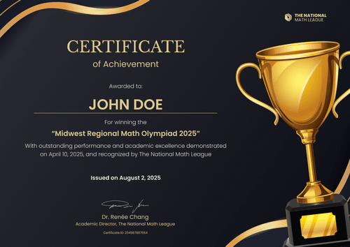 Winner Certificate Template to Use for Free – Landscape Winner Certificate Template to Use for Free – Landscape