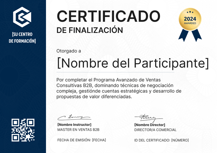 Plantilla certificado de finalización profesional y pulida Plantilla certificado de finalización profesional y pulida