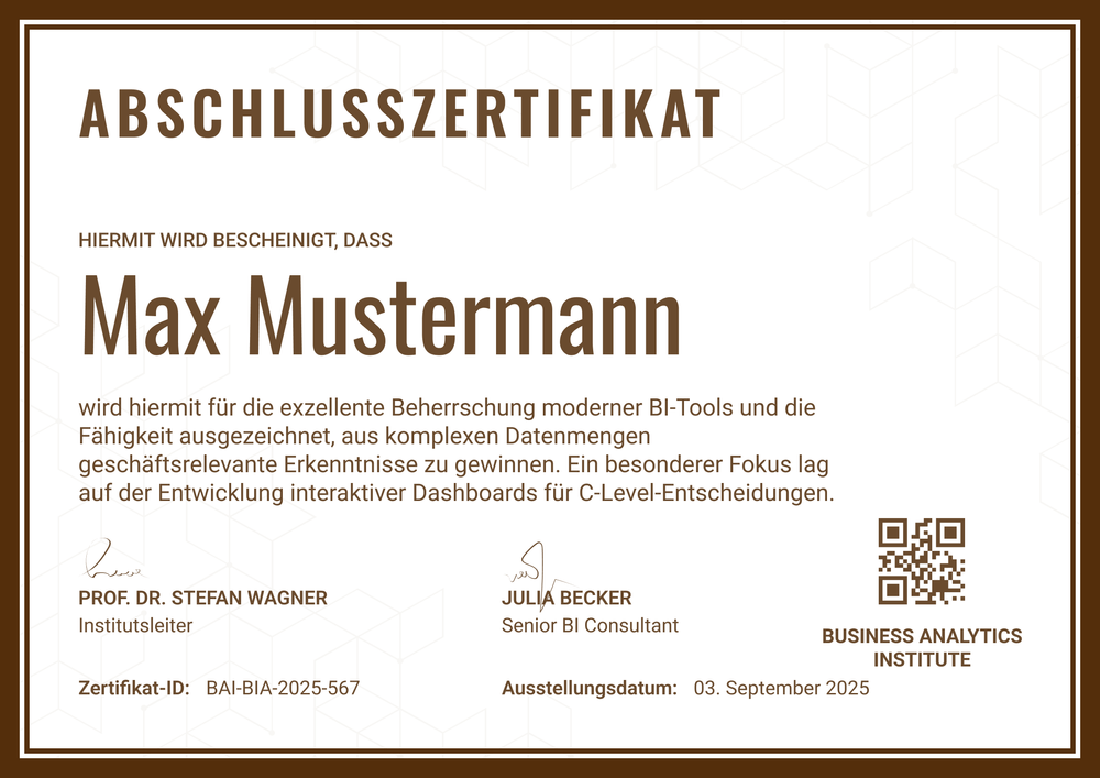 Saubere Abschlusszertifikat Vorlage gratis nutzen - Querformat Saubere Abschlusszertifikat Vorlage gratis nutzen - Querformat