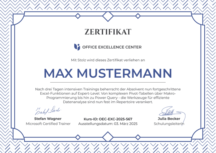 Schlichte gerahmte Schulungszertifikat Vorlage Schlichte gerahmte Schulungszertifikat Vorlage