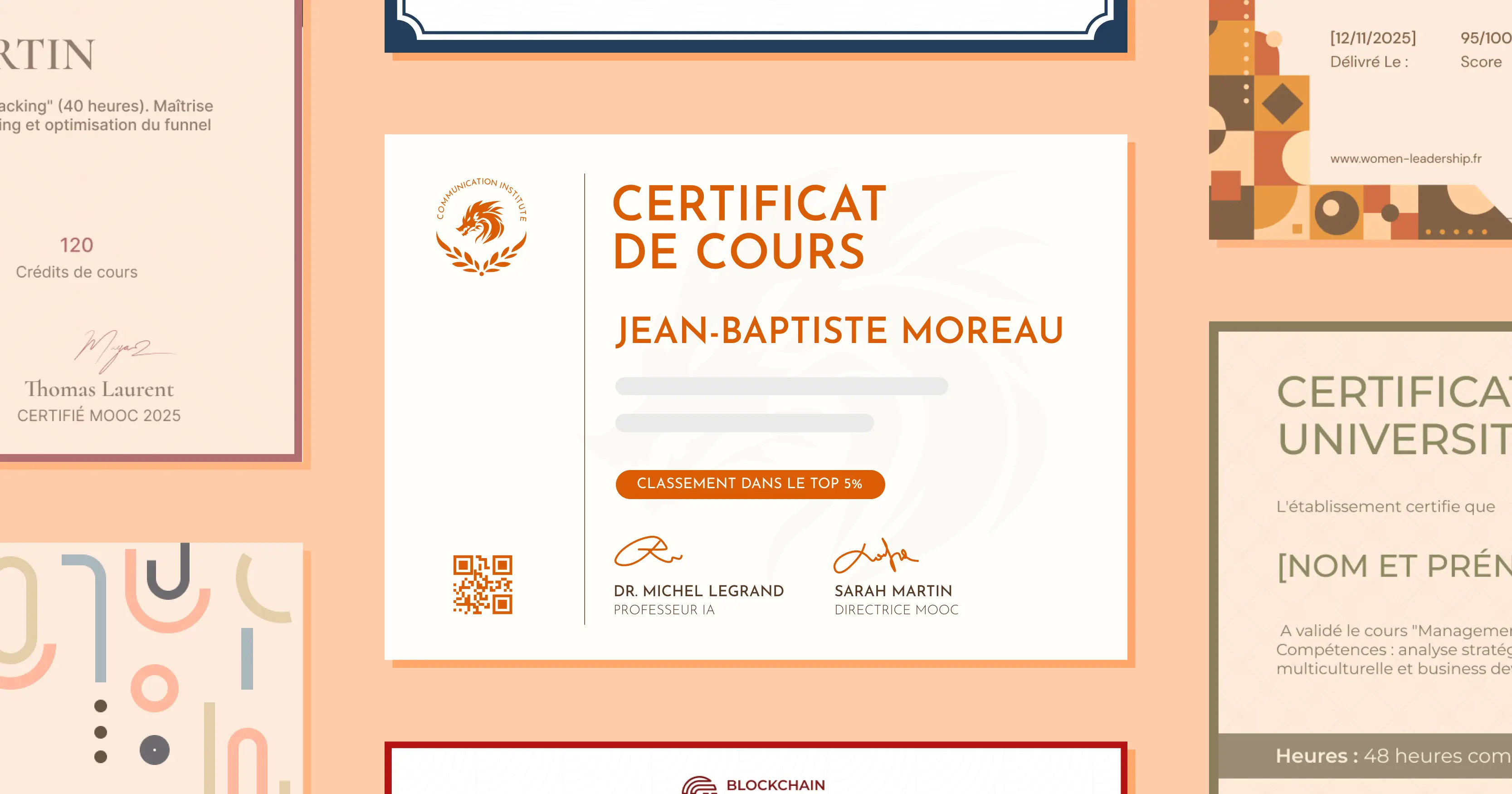 15 modèles certificat de cours gratuits à personnaliser cover image 15 modèles certificat de cours gratuits à personnaliser cover image