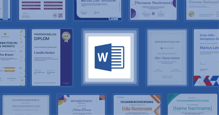 23 kostenlose Word Zertifikat Vorlagen 2026 (+ Zertifikate) cover image 23 kostenlose Word Zertifikat Vorlagen 2026 (+ Zertifikate) cover image