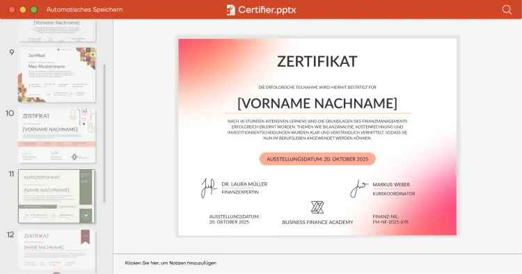 15 kostenlose PowerPoint Zertifikat Vorlagen 2025 cover image 15 kostenlose PowerPoint Zertifikat Vorlagen 2025 cover image