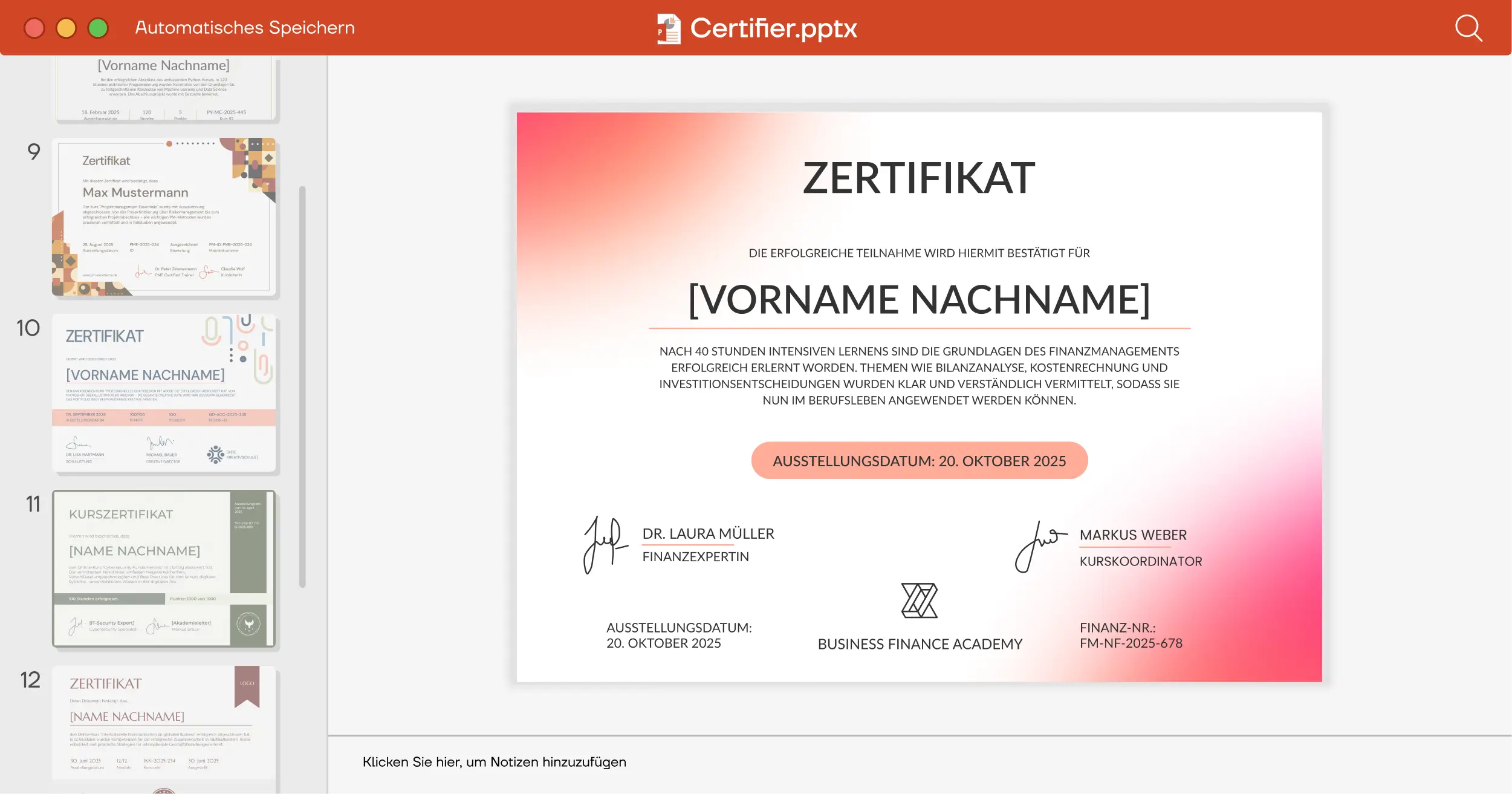 15 kostenlose PowerPoint Zertifikat Vorlagen 2025 cover image 15 kostenlose PowerPoint Zertifikat Vorlagen 2025 cover image