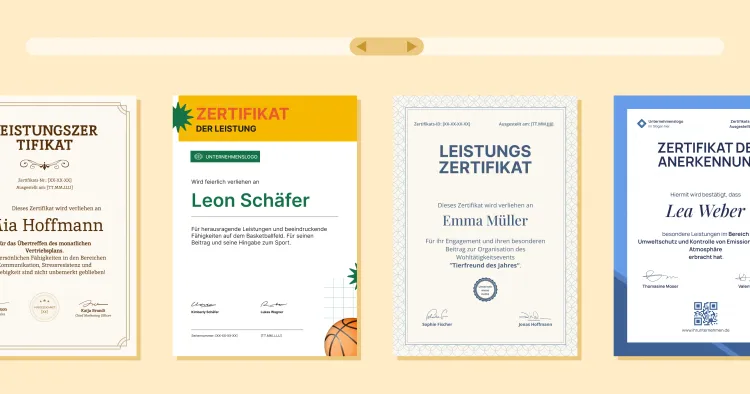 15 Leistungszertifikat Vorlagen cover image 15 Leistungszertifikat Vorlagen cover image