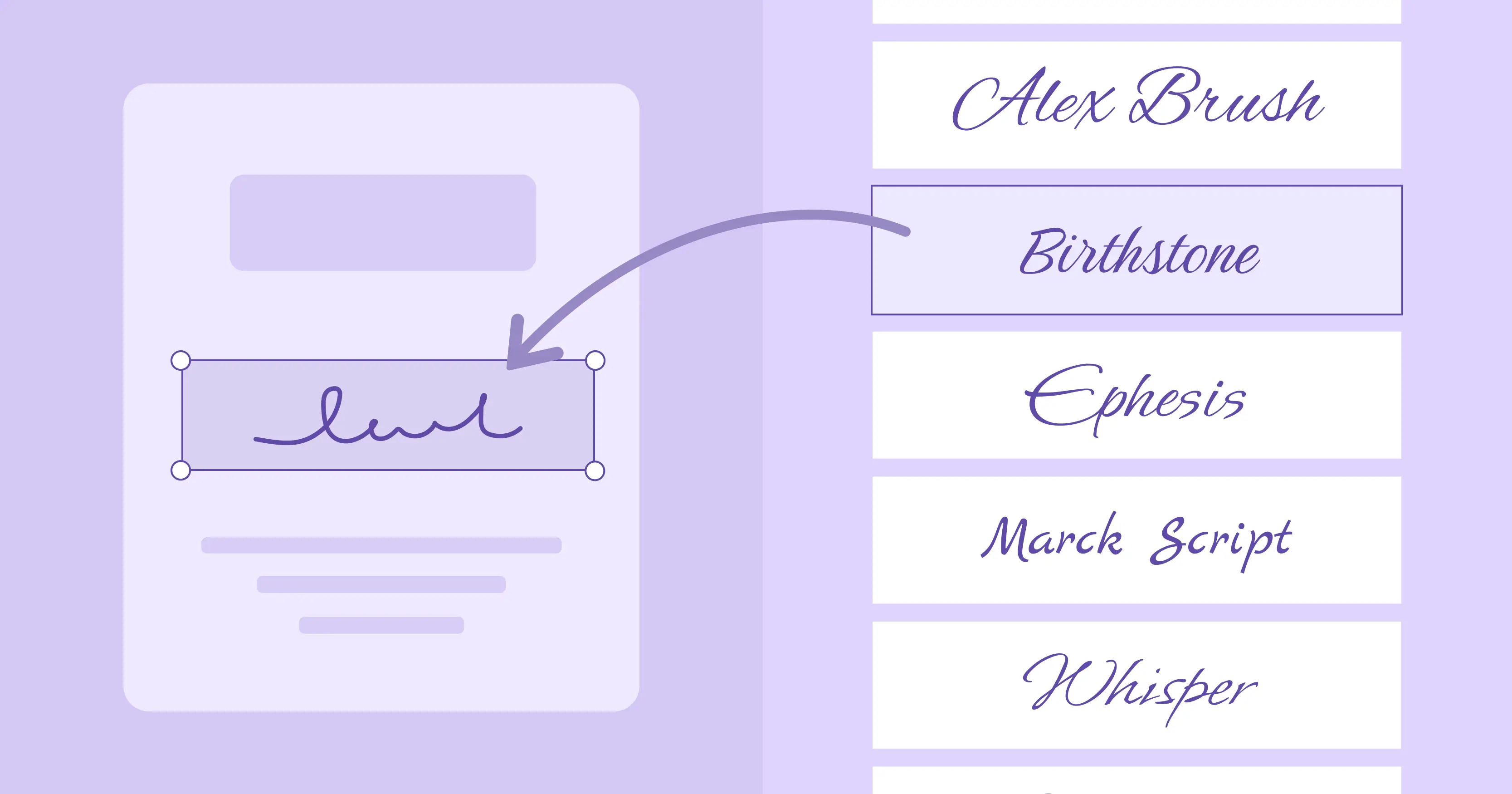 10 Unterschrift Schriftarten, die wie echte Signaturen aussehen  cover image 10 Unterschrift Schriftarten, die wie echte Signaturen aussehen  cover image