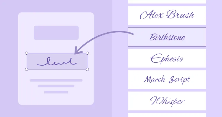 10 Unterschrift Schriftarten, die wie echte Signaturen aussehen cover image 10 Unterschrift Schriftarten, die wie echte Signaturen aussehen cover image