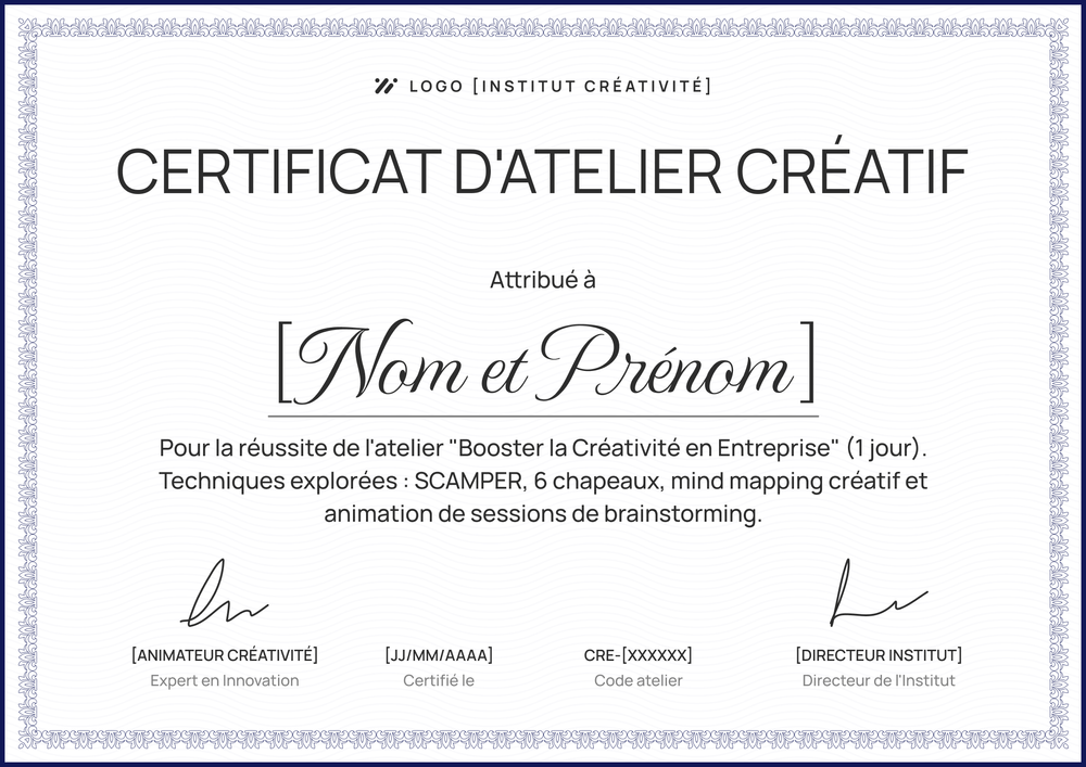 Certificat atelier classique – Paysage Certificat atelier classique – Paysage